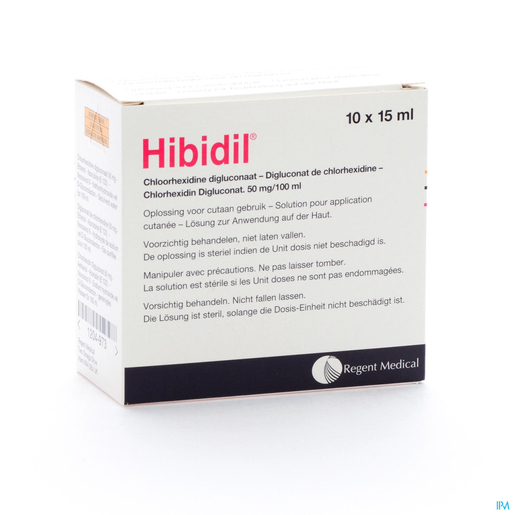 Hibidil Solution 10x15ml Unidose | Désinfectants - Anti infectieux