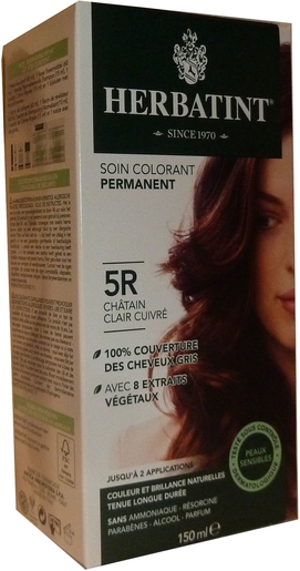 Herbatint Chatain Clair Cuivre 5R | Coloration