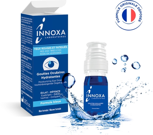 Innoxa Gouttes Yeux Formule Bleu 10ml | Soins et bains oculaires