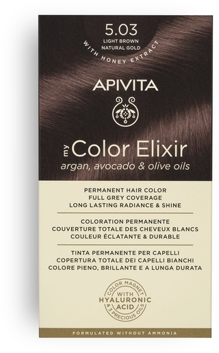 Apivita My Color 5.03 Light Brown Natural Gold 2 | Coloration