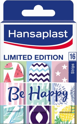 Hansaplast Be Happy 16 Pansements | Pansements - Sparadraps - Bandes