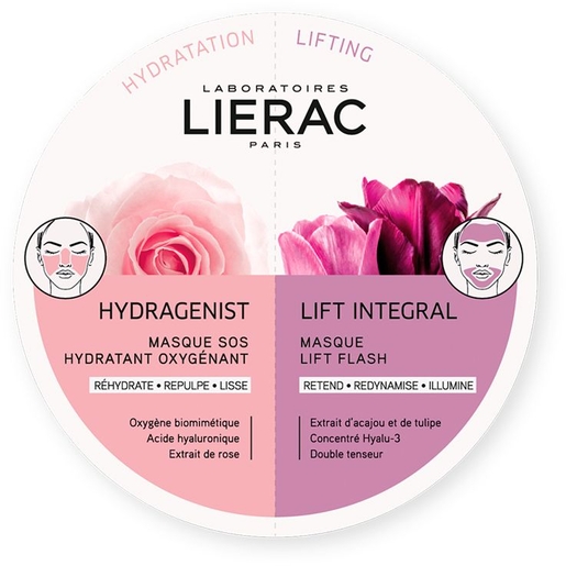 Lierac Masque Duo Hydragenist + Lift Integral 2x6ml | Masque