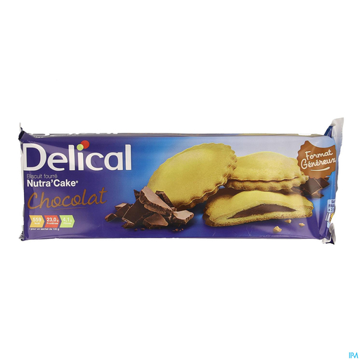 Delical Nutra Cake Chocolat 3x3 | Produits diététiques