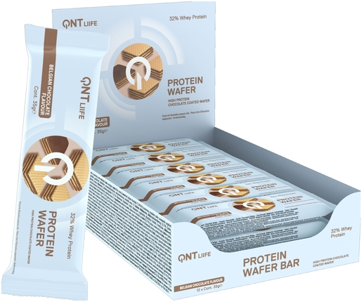 QNT Protein Wafer Chocolate Barre 35g | Récupération