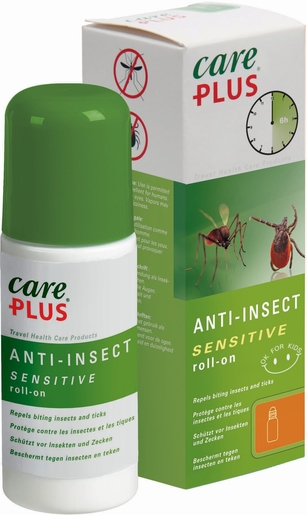 Care Plus For Kids Roll-on 50ml (sans Deet) | Anti-moustiques - Insectes - Répulsifs 