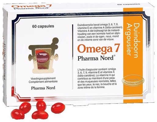 Omega 7 Argousier 60 Capsules | Vitamines