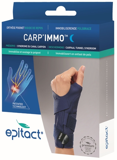 Epitact Carp&#039;immo Attelle Poignet Gauche S | Bandagisterie - Orthopédie