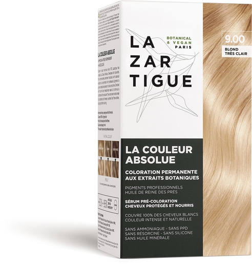 Lazartigue Couleur Absolue 9.00 Blond Très Clair | Coloration