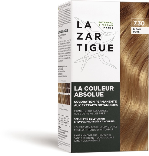 Lazartigue Couleur Absolue 7.30 Blond Doré | Coloration