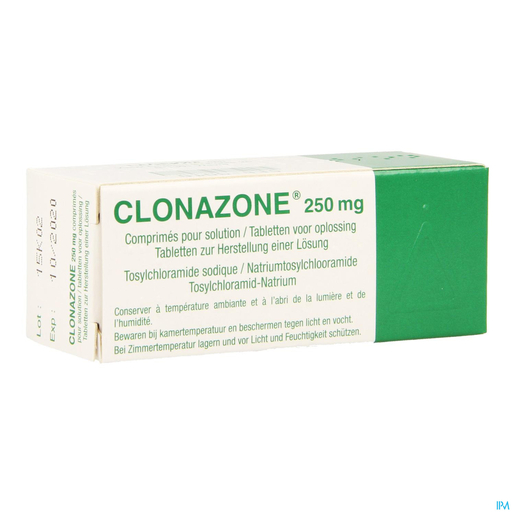Clonazone 60 Comprimés | Désinfectants - Anti infectieux