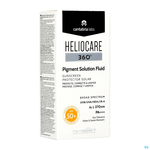 Heliocare 360 Pigment Solution Fluid IP50+ 50ml | Produits solaires