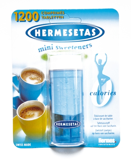 Hermesetas 1200 Comprimés | Edulcorants (sans sucre)
