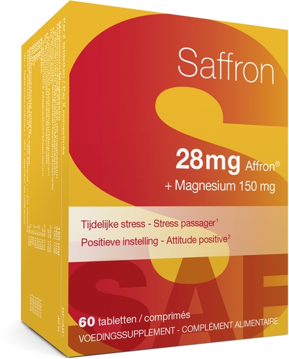 Saffron 28mg Comp 60 | Stress - Relaxation