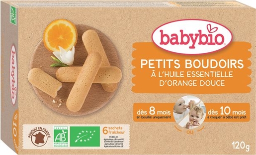 Babybio Biscuits Petits Boudoirs +8Mois 120g | Alimentation