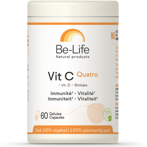 Be Life Vit C Quatro 60 Caps | Vitamines C
