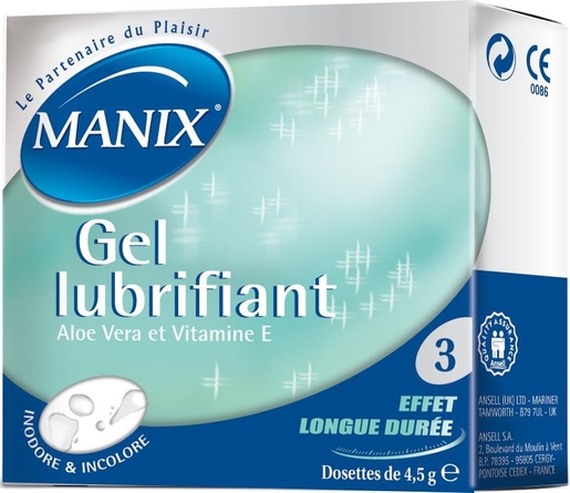 Manix Gel Lubrifiant 3x5ml | Lubrifiants