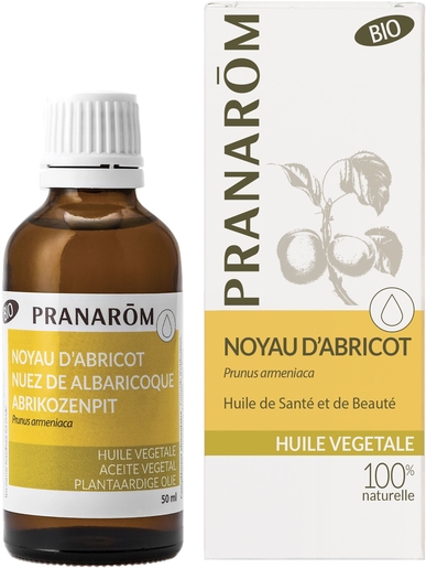Pranarôm Noyau Abricot Huile Végétale Bio 50ml | Produits Bio