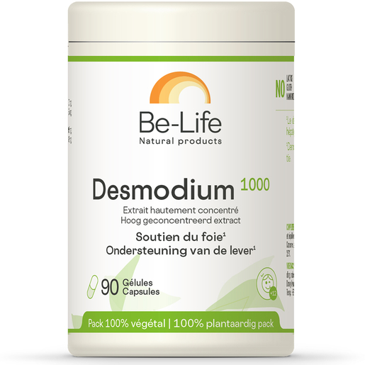 Be Life Desmodium 1000 90 Gélules | Foie
