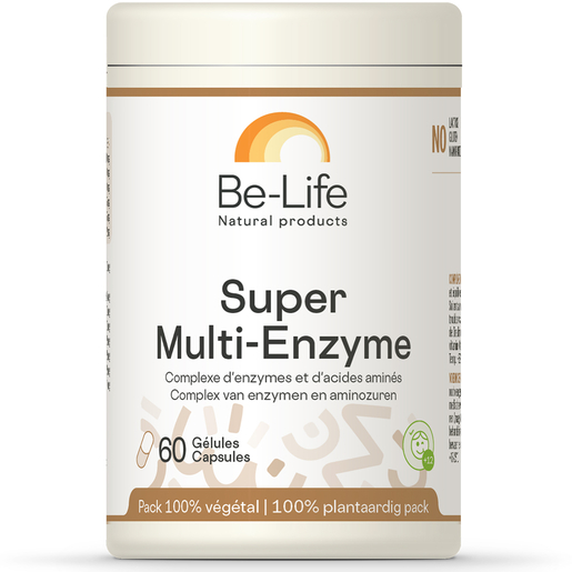 Be Life Super Multi Enzyme 60 Gélules | Circulation