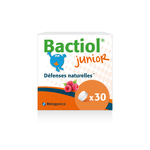 Bactiol Junior 30 Comprimés | Probiotiques - Prébiotiques