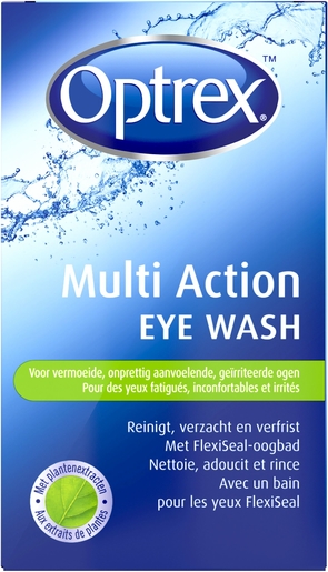 Optrex Multi Action Eye Wash Bain Oculaire 100ml | Soins et bains oculaires