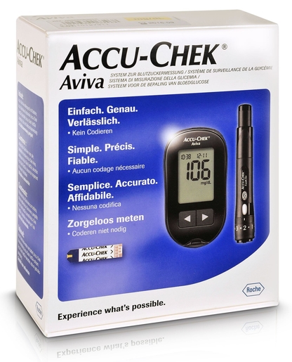 Accu-Chek Aviva Système Surveillance Glycémie | Diabète - Glycémie