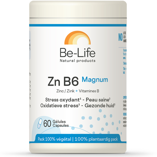 Be Life Zn B6 Magnum 60 Gélules | Stress - Relaxation