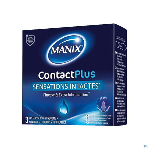 Manix Contact Preservatifs 3 | Préservatifs