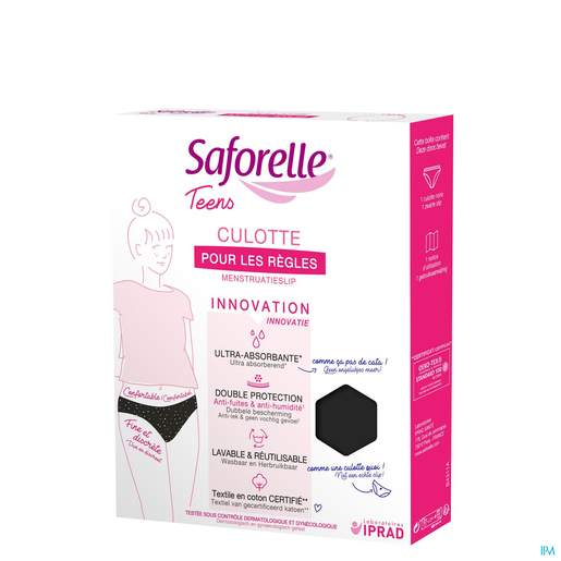 Saforelle Culotte Ultra Absorbante 1e Règles 14a | Tampons - Protège-slips