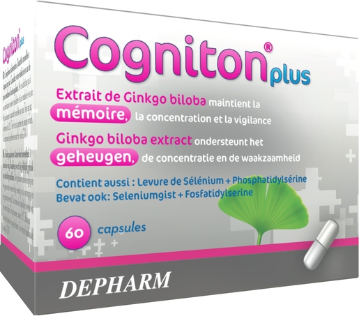 Cogniton Plus 60 Capsules | Mémoire - Concentration