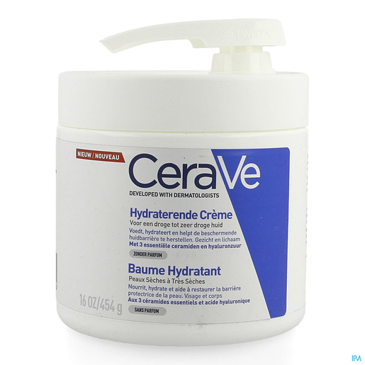 Cerave Baume Hydratant Pompe 454ml | Hydratation - Nutrition