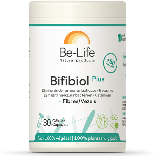 Be Life Bifibiol Vital 50+ 30 Gélules | Probiotiques - Prébiotiques