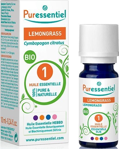 Puressentiel Lemongrass Huile Essentielle Bio 10ml | Produits Bio