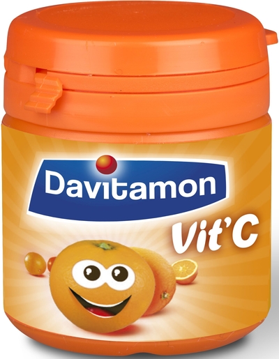 Davitamon Vit&#039;C Enfants 60 Comprimés | Vitamine C