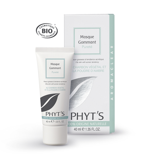 Phyt&#039;s Aromaclear Masque Gommant Pureté 40ml | Cosmétique bio