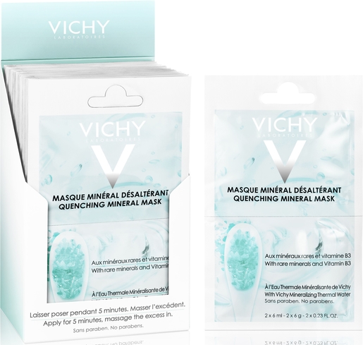 Vichy Pureté Thermale Minéral Desaltérant Masque 12ml | Masque
