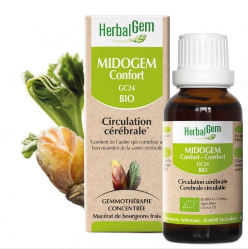 Herbalgem Midogem Forte BIO Gouttes 30ml | Coeur - Circulation