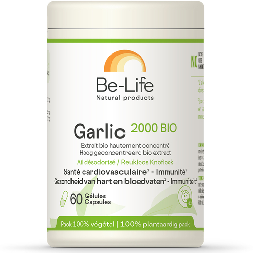 Be Life Garlic 2000 Bio 60 Gélules | Circulation