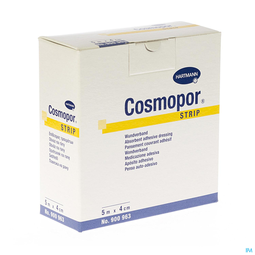 Cosmopor Strip Pflaster 4cmx5m 1 9009632 | Pansements - Sparadraps - Bandes