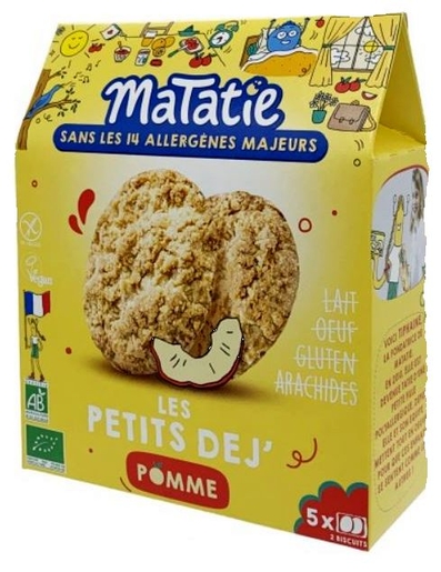 MaTatie Petit Dej&#039; Pomme Bio 160g | Nutrition orale