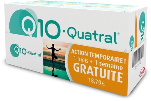 Q10 Quatral 2x28 Capsules (+ 2x7 capsules gratuites) | Forme - Energie