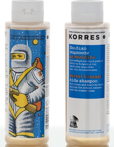 Korres KP Vinaigre Herbal Shampooing Anti-Poux 150ml | Anti-poux - Traitement Poux
