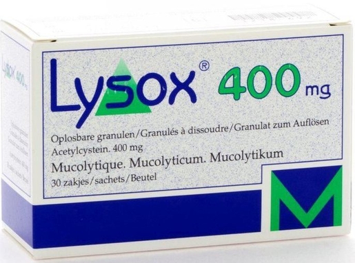 Lysox 400mg 30 Sachets | Toux grasse