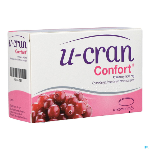 U-Cran Confort 60 comprimés | Confort urinaire