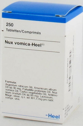 Nux Vomica Heel 250 Comprimés | Confort digestif