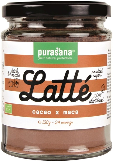 Purasana Cacao Maca Latte 120g | Produits diététiques