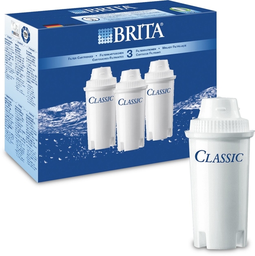 Brita Classic Cartouches Filtrantes 3-pack | Traitement de l'eau