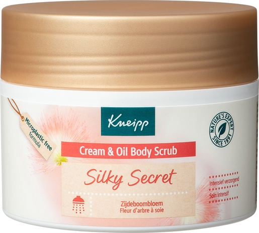 Kneipp Gommage Corps Crème &amp; Huile Silky Secret 200ml | Exfoliant - Gommage - Peeling
