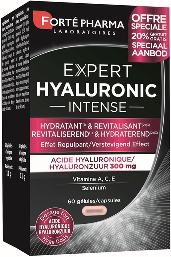 Expert Hyaluronic Intense 60 Capsules | Peau