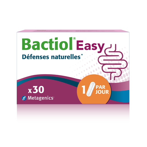 Bactiol Easy 30 Capsules | Probiotiques - Prébiotiques
